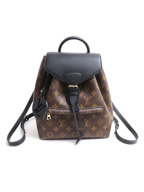 Louis Vuitton Montsouris NM PM Backpack Monogram Noir main image 6